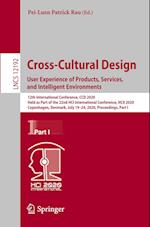 Cross-Cultural Design. User Experience of Products, Services, and Intelligent Environments