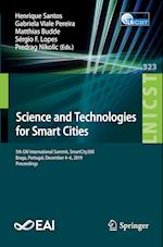 Science and Technologies for Smart Cities