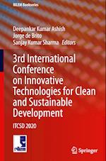 3rd International Conference on Innovative Technologies for Clean and Sustainable Development