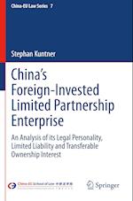 China’s Foreign-Invested Limited Partnership Enterprise