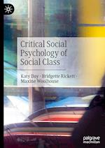 Critical Social Psychology of Social Class