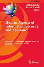 Human Aspects of Information Security and Assurance