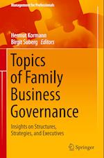 Topics of Family Business Governance