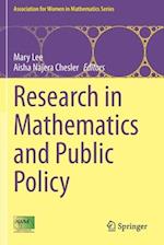 Research in Mathematics and Public Policy