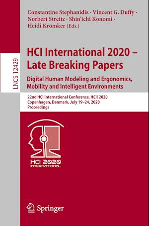 HCI International 2020 – Late Breaking Papers: Digital Human Modeling and Ergonomics, Mobility and Intelligent Environments