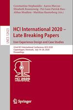 HCI International 2020 - Late Breaking Papers: User Experience Design and Case Studies