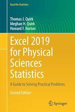 Excel 2019 for Physical Sciences Statistics