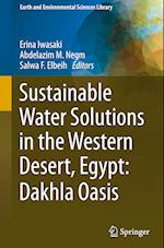 Sustainable Water Solutions in the Western Desert, Egypt: Dakhla Oasis