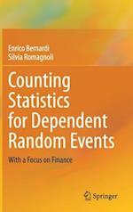 Counting Statistics for Dependent Random Events