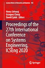 Proceedings of the 27th International Conference on Systems Engineering, ICSEng 2020