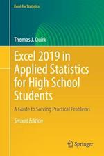 Excel 2019 in Applied Statistics for High School Students