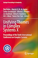 Unifying Themes in Complex Systems X