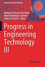 Progress in Engineering Technology III