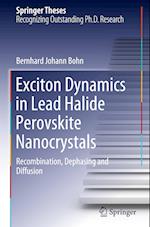 Exciton Dynamics in Lead Halide Perovskite Nanocrystals