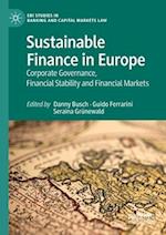 Sustainable Finance in Europe