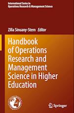 Handbook of Operations Research and Management Science in Higher Education