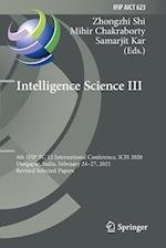 Intelligence Science III