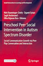 Preschool Peer Social Intervention in Autism Spectrum Disorder