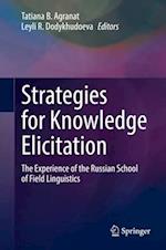 Strategies for Knowledge Elicitation