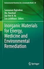 Inorganic Materials for Energy, Medicine and Environmental Remediation
