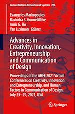 Advances in Creativity, Innovation, Entrepreneurship and Communication of Design