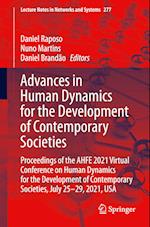 Advances in Human Dynamics for the Development of Contemporary Societies