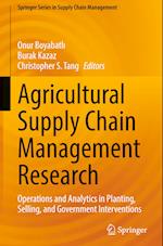 Agricultural Supply Chain Management Research