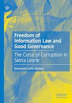 Freedom of Information Law and Good Governance