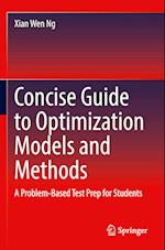 Concise Guide to Optimization Models and Methods