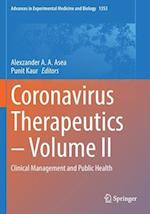 Coronavirus Therapeutics – Volume II