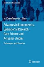 Advances in Econometrics, Operational Research, Data Science and Actuarial Studies