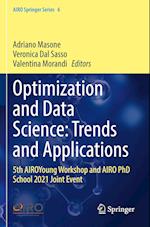 Optimization and Data Science: Trends and Applications