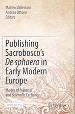 Publishing Sacrobosco’s De sphaera in Early Modern Europe