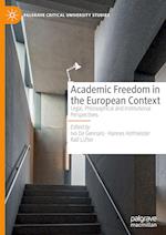 Academic Freedom in the European Context