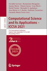 Computational Science and Its Applications – ICCSA 2021