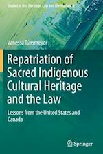 Repatriation of Sacred Indigenous Cultural Heritage and the Law