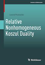 Relative Nonhomogeneous Koszul Duality