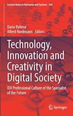 Technology, Innovation and Creativity in Digital Society