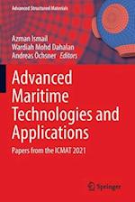 Advanced Maritime Technologies and Applications