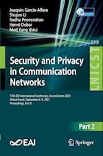 Security and Privacy in Communication Networks