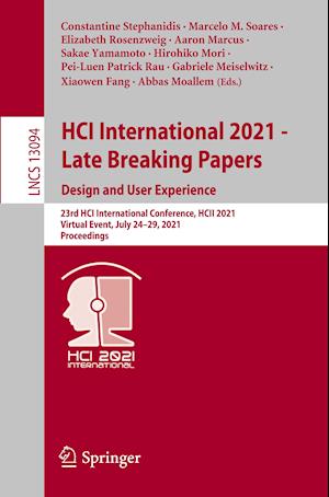 HCI International 2021 - Late Breaking Papers: Design and User Experience