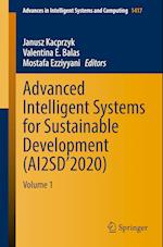 Advanced Intelligent Systems for Sustainable Development (AI2SD’2020)
