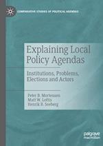 Explaining Local Policy Agendas