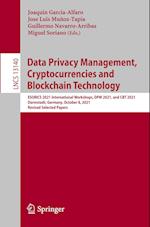Data Privacy Management, Cryptocurrencies and Blockchain Technology