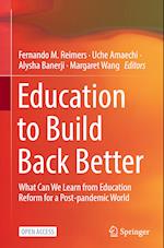 Education to Build Back Better