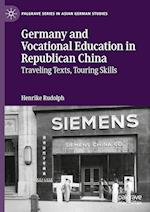 Germany and Vocational Education in Republican China