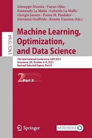 Machine Learning, Optimization, and Data Science