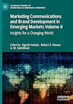 Marketing Communications and Brand Development in Emerging Markets Volume II