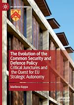 The Evolution of the Common Security and Defence Policy