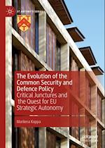 Evolution of the Common Security and Defence Policy